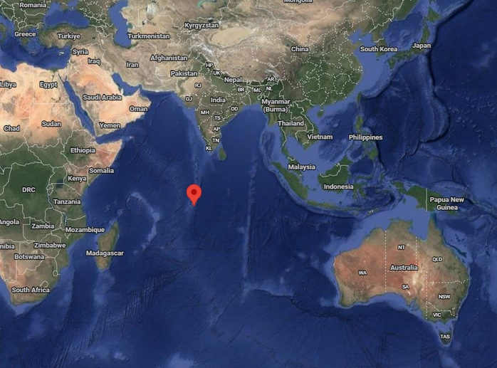 Đảo Diego Garcia cách Iran khoảng 4.000 km. Ảnh: News.com.au
