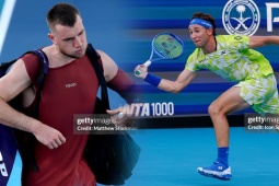 Rực lửa tennis Miami Open: Ruud thua sốc, Jack Draper sớm "gãy cánh"