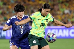 Video bóng đá ĐT nữ Nhật Bản - Australia: Khoảnh khắc xuất thần (CK Asian Cup)