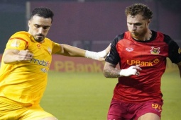 Video bóng đá Ninh Bình - PVF-CAND: Rượt đuổi 5 bàn nghẹt thở (Cúp Quốc gia)