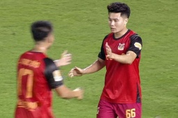 Video bóng đá Ninh Bình - PVF-CAND: Hiệp 1 rượt đuổi (Cúp Quốc gia)