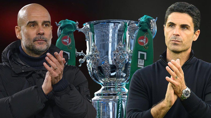 Pep Guardiola và Mikel Arteta sẽ một lần nữa "đấu trí" trong trận chung kết League Cup