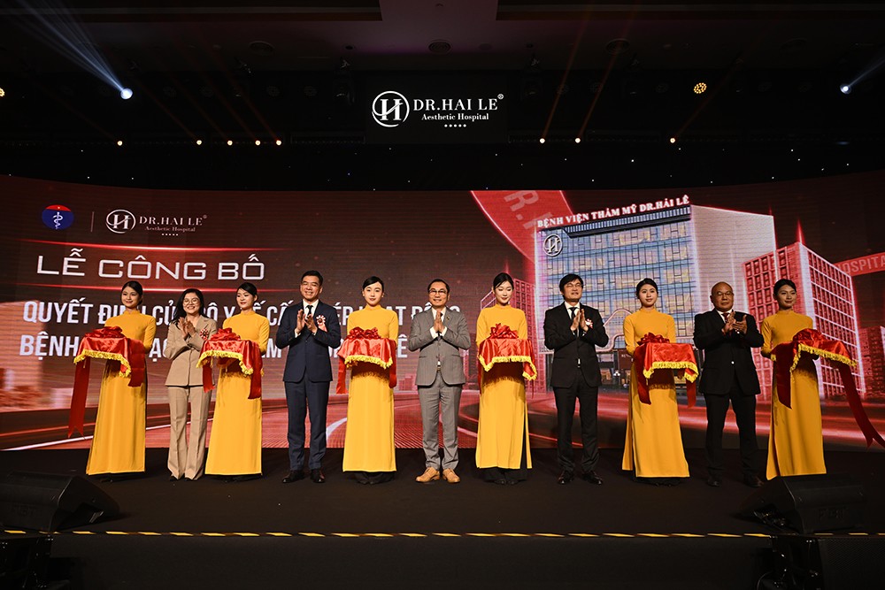 Bệnh viện tạo hình thẩm mỹ Dr.Hải Lê chính thức đi vào hoạt động đánh dấu tên mình trên bản đồ thẩm mỹ Việt Nam.