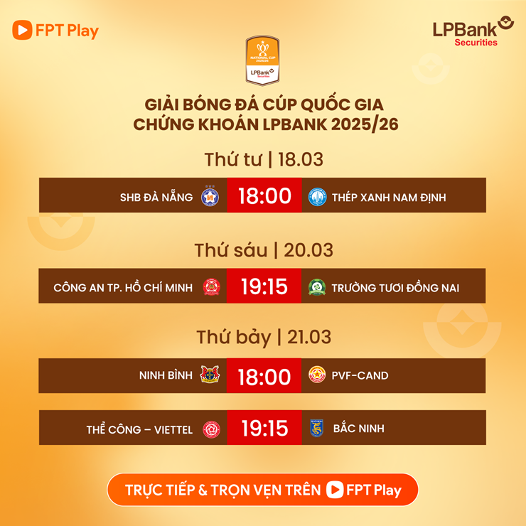 Trực tiếp bóng đá Ninh Bình - PVF CAND: Người khốn gặp kẻ khó (Cúp Quốc gia) - 1