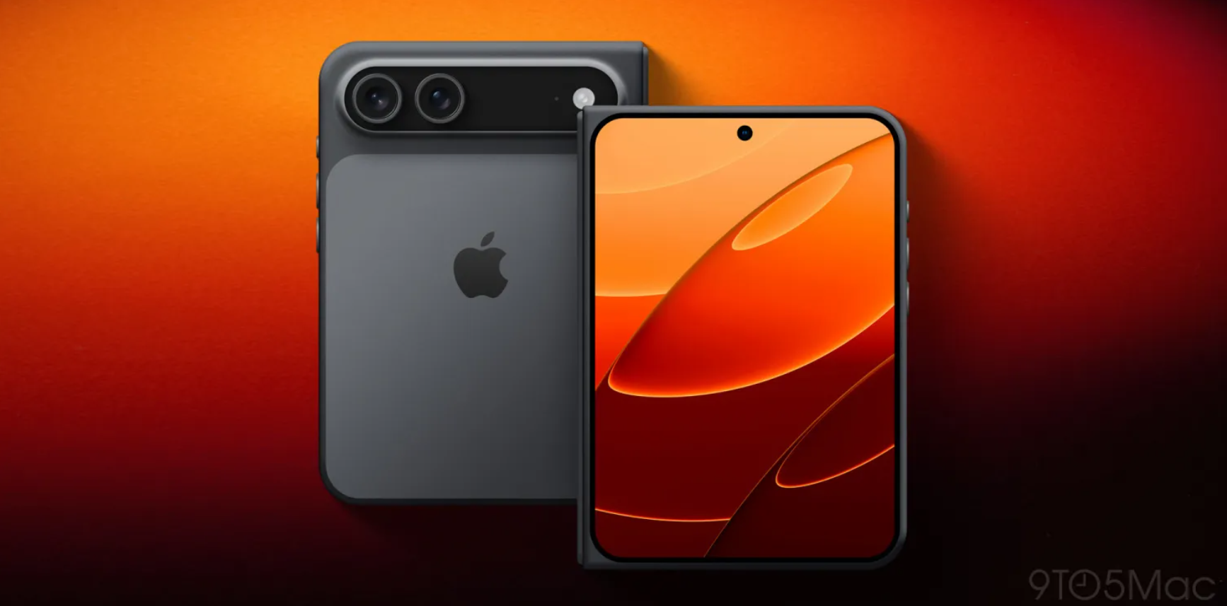 Ảnh concept iPhone Fold.