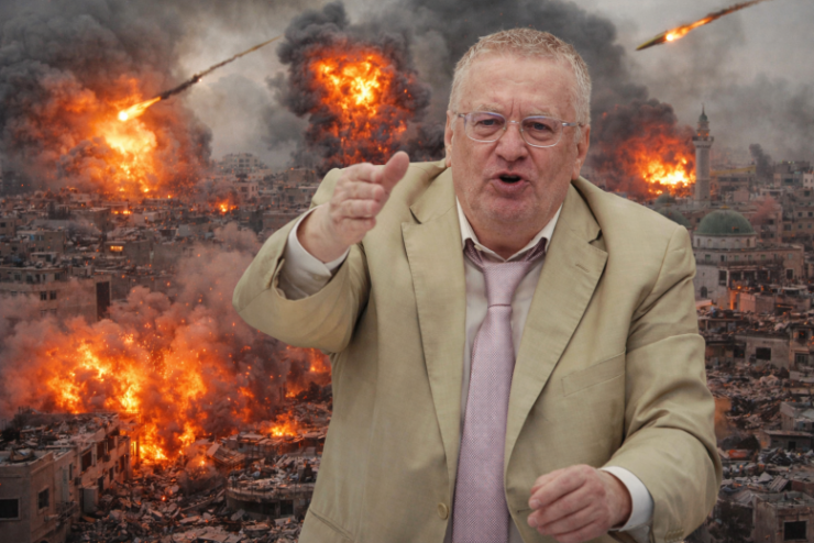 Năm 2017, Chủ tịch đảng Dân chủ Tự do Nga (LDPR) lúc đó, ông Vladimir Zhirinovsky, dự đoán một cuộc xung đột hạt nhân ở Trung Đông “san phẳng cả đất nước”. Ảnh: News.ru.