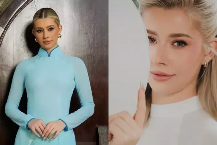 Miss Cosmo 2025 Yolina Lindquist và hành trình lan tỏa vẻ đẹp áo dài Việt Nam