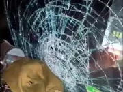 Tìm ra thủ phạm ném đá vỡ kính loạt xe tải trên cao tốc qua Quảng Trị