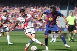 Trực tiếp bóng đá Barcelona - Vallecano: Araujo mở tỷ số (La Liga)