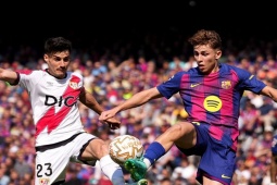 Trực tiếp bóng đá Barcelona - Vallecano: Bỏ lỡ không tưởng (La Liga) (Hết giờ)