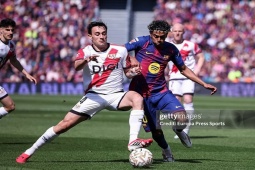 Video bóng đá Barcelona - Rayo Vallecano: Bước ngoặt không chiến,  " người nhện "  tỏa sáng (La Liga)