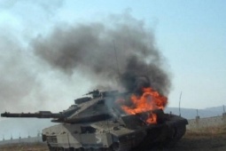 Hezbollah phục kích dữ dội, nhiều xe tăng Merkava của Israel bị phá hủy