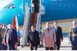 Thủ tướng Phạm Minh Chính đến Moscow bắt đầu thăm chính thức Liên Bang Nga