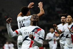 Video bóng đá Nice - PSG: Dấu ấn Mendes, đại thắng  " 4 sao "  (Ligue 1)