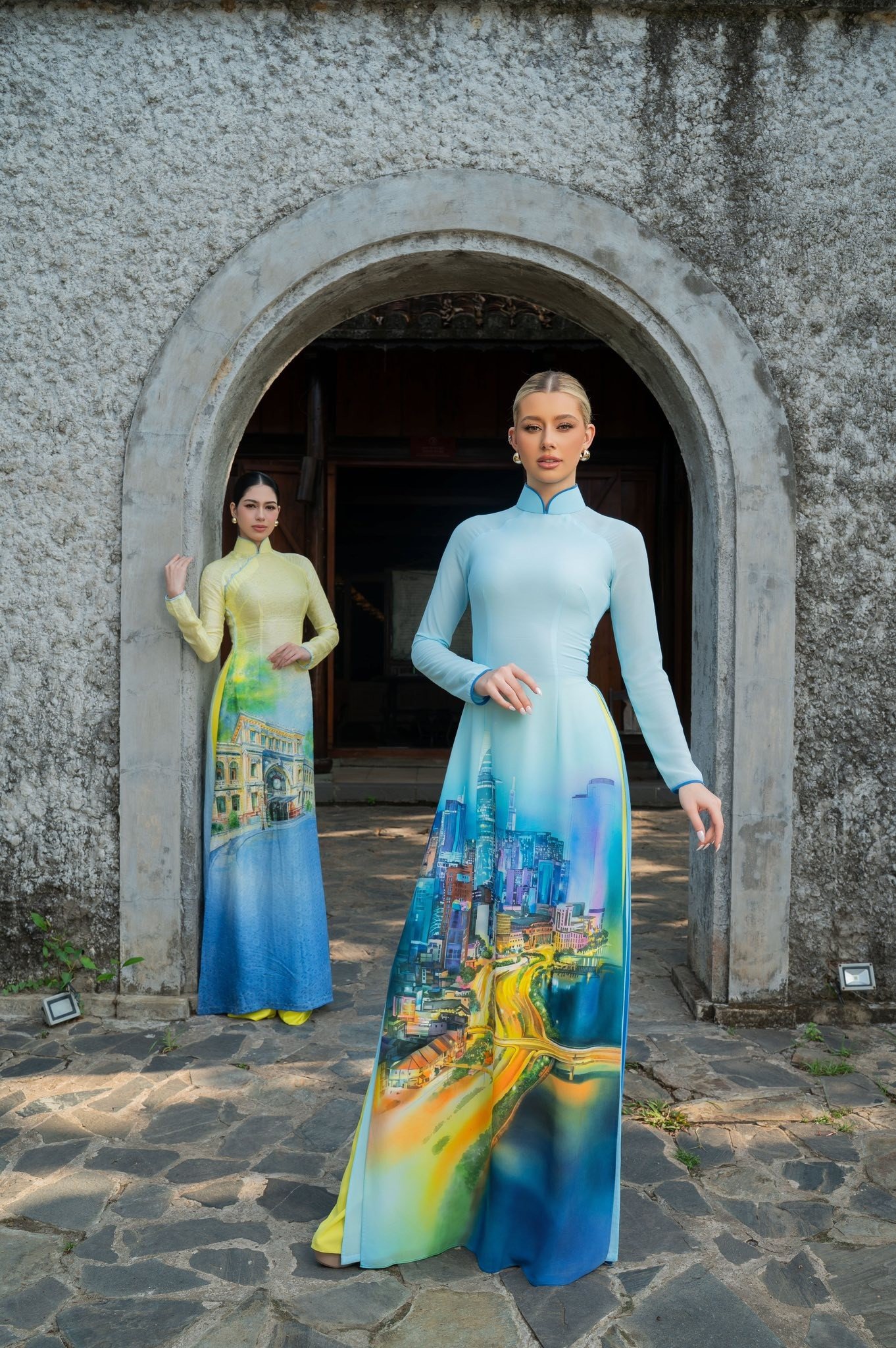 Miss Cosmo 2025 Yolina Lindquist và hành trình lan tỏa vẻ đẹp áo dài Việt Nam - 8