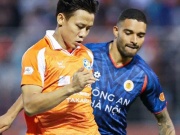 Video bóng đá Đà Nẵng - Công an Hà Nội: Phạt đền định đoạt, Nguyễn Filip cứu nguy (V-League)