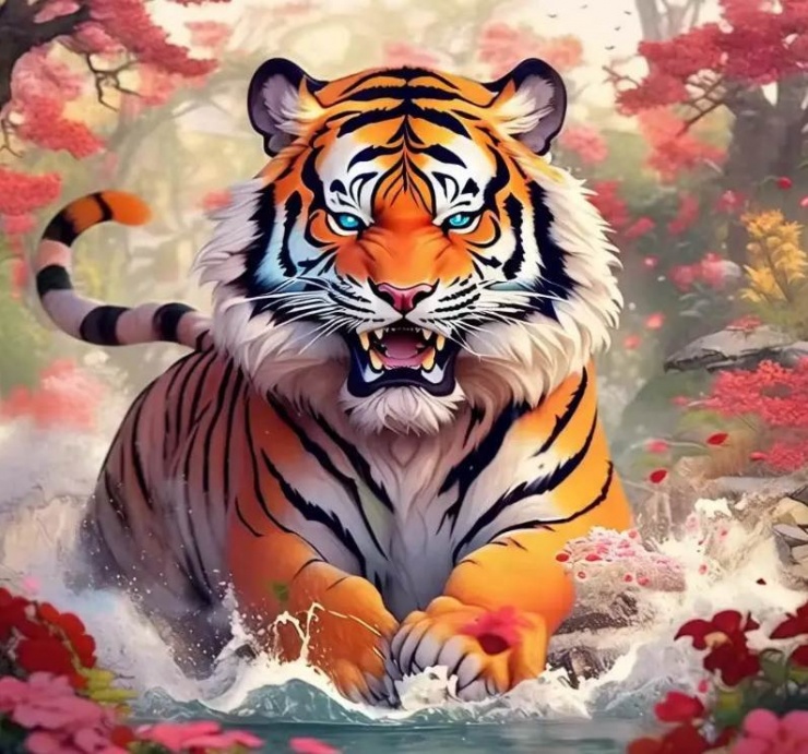 Người tuổi Dần vốn mang khí chất mạnh mẽ, bản lĩnh và quý khí. Ảnh minh họa: Sohu