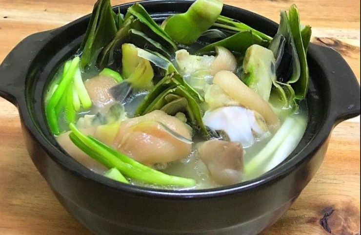 Canh atiso thanh nhiệt, mát gan.