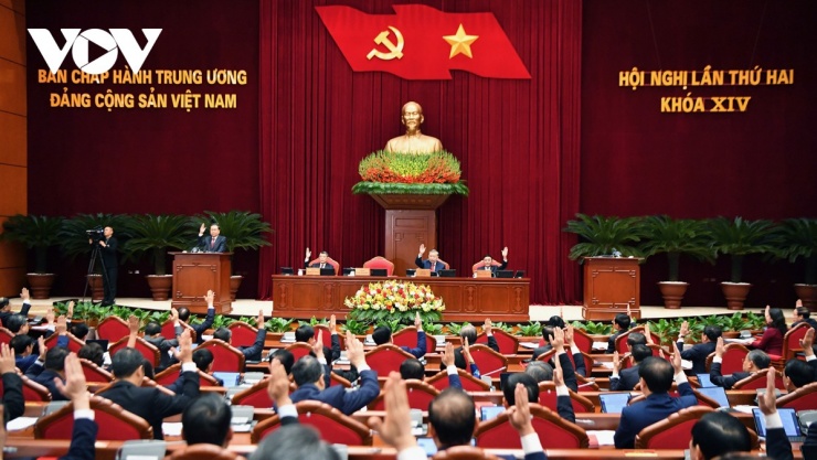 Trung ương biểu quyết thông qua chương trình Hội nghị lần thứ 2 Ban Chấp hành Trung ương Đảng khóa XIV.