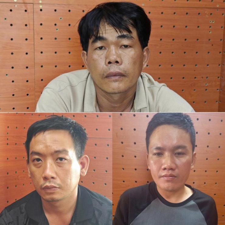 Các đối tượng Hồ Văn Thái, Lê Nguyễn Phước Thiên, Lê Văn Nghĩa.