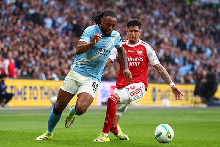 Trực tiếp bóng đá Arsenal - Man City: O ' Reilly ghi cú đúp trong 4 phút (Chung kết League Cup)