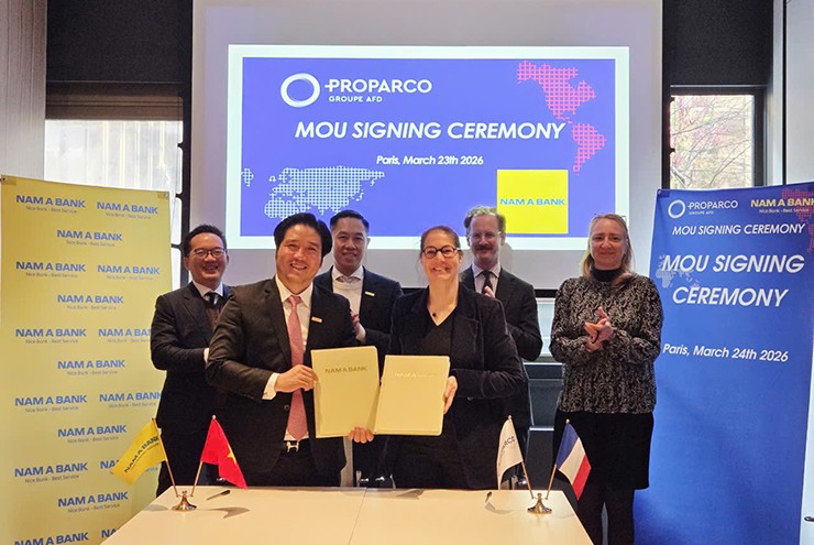 Nam A Bank và Proparco ký kết biên bản ghi nhớ hợp tác: Thúc đẩy nguồn lực tài chính xanh tại Việt Nam