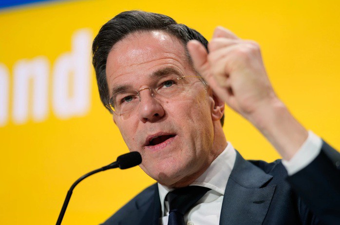 Tổng thư ký NATO Mark Rutte - Ảnh: AP