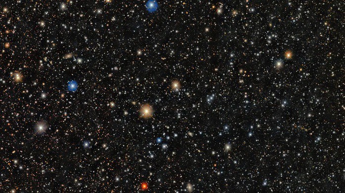 Thiên hà lùn mờ Pictor II là nơi cư trú của PicII-503, một ngôi sao thế hệ thứ hai thiếu sắt - Ảnh: CTIO/NOIRLab/DOE/NSF/AURA