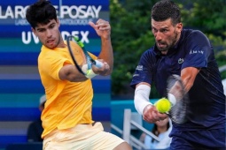 Alcaraz đuối thế sau cú sốc, Djokovic trả giá vì bỏ Miami Open (Bảng xếp hạng tennis 23/3)