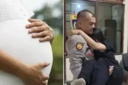 Vợ nghén chỉ muốn được cảnh sát bế, chồng đành đưa đến “cầu cứu” sở cảnh sát