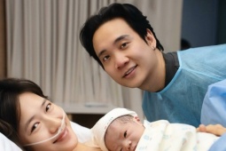 JustaTee khoe ảnh đưa vợ đi đẻ, phủ nhận dùng AI