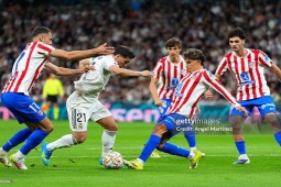 Video bóng đá Real Madrid - Atletico Madrid: Đỉnh cao đại chiến, 5 bàn & thẻ đỏ (La Liga)