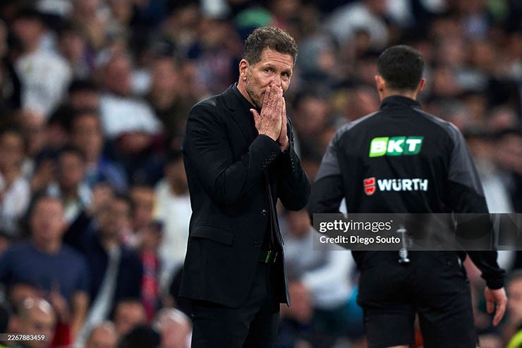 HLV Simeone thừa nhận thất bại của Atletico