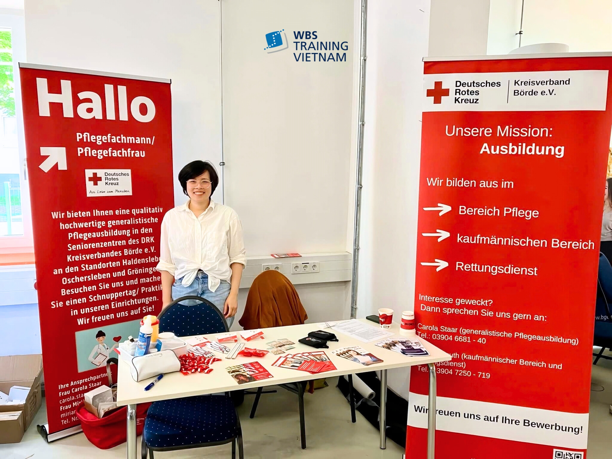 Chị Kim Oanh - cựu học viên WBS Training đang sinh sống và làm việc tại Đức. (Ảnh: NVCC)