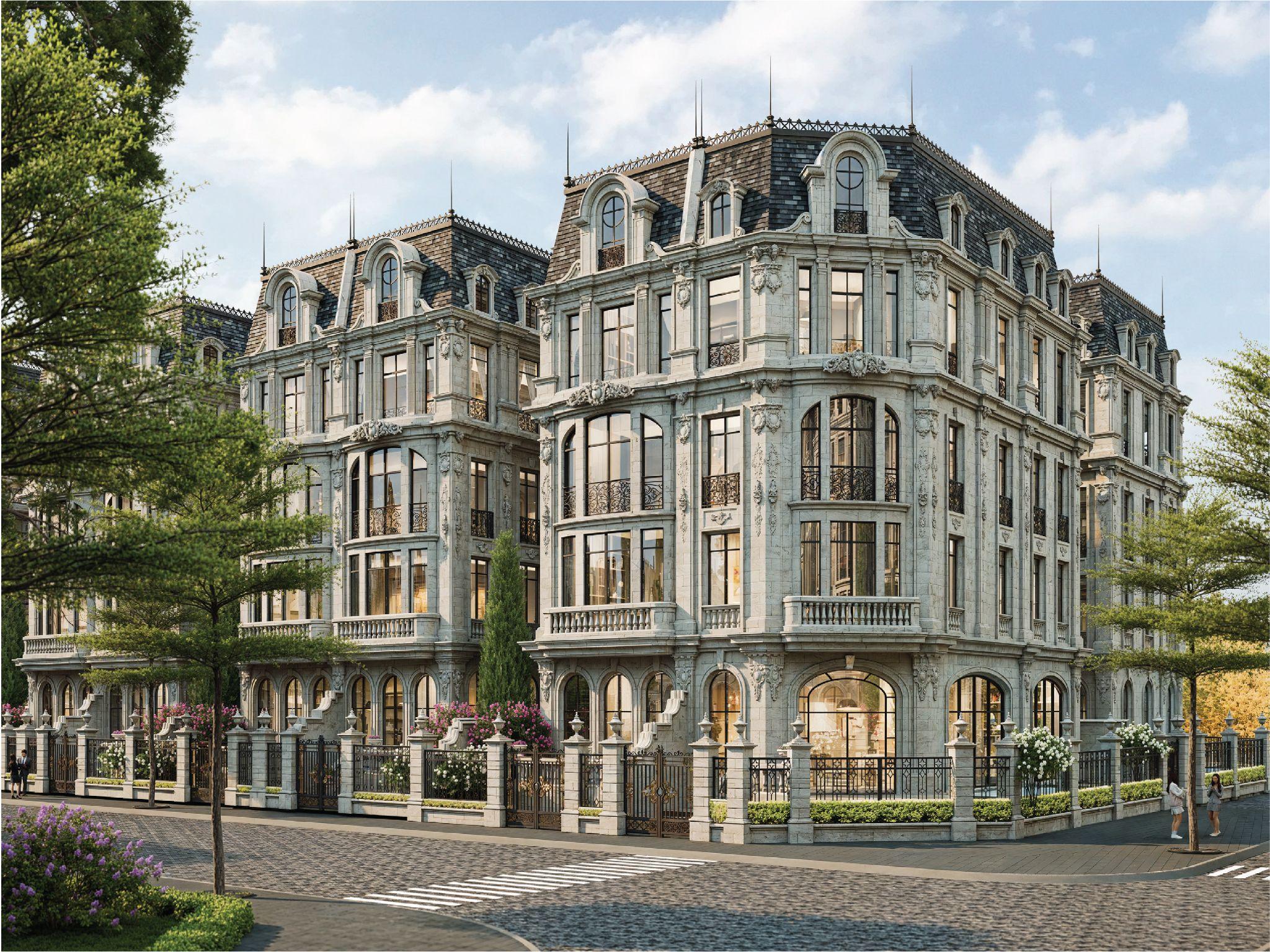 172 dinh thự giới hạn tại Noble Palace Long Bien được định vị ở phân khúc S.VIP, đề cao tính riêng tư, an ninh và chất lượng sống.