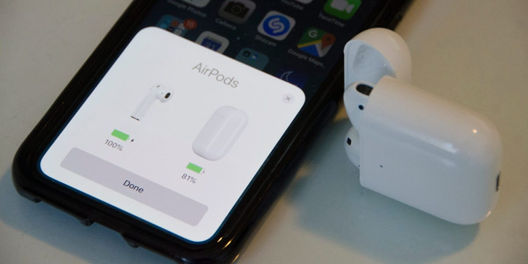 Tuyệt đối không sạc đầy quá lâu và để cạn kiệt pin AirPods.