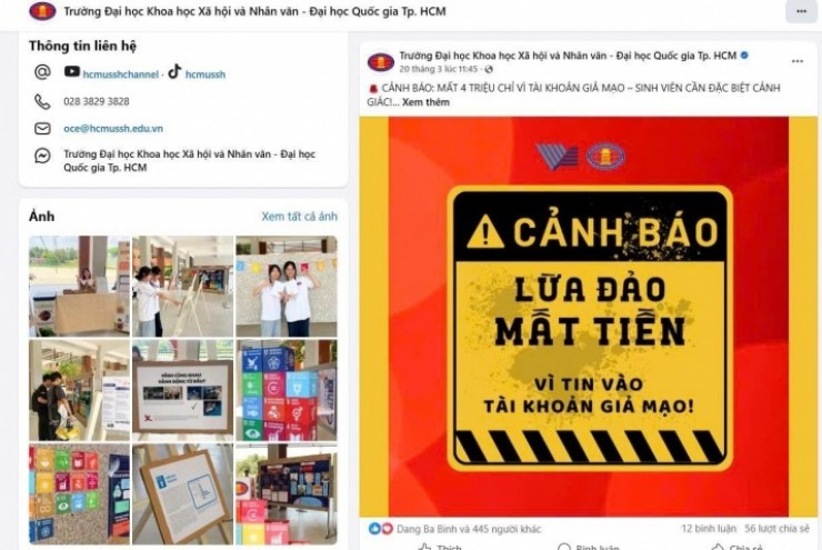 Sinh viên sập bẫy 'cán bộ tài chính giả', mất tiền chỉ trong vài phút