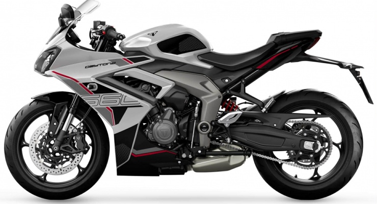 Triumph Daytona 660 2026 ra mắt bản nâng cấp với phuộc Showa và Quickshifter - 2