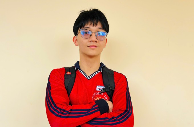 Nguyễn Tuấn Đạt. Ảnh: Trường THPT Vĩnh Bảo cung cấp