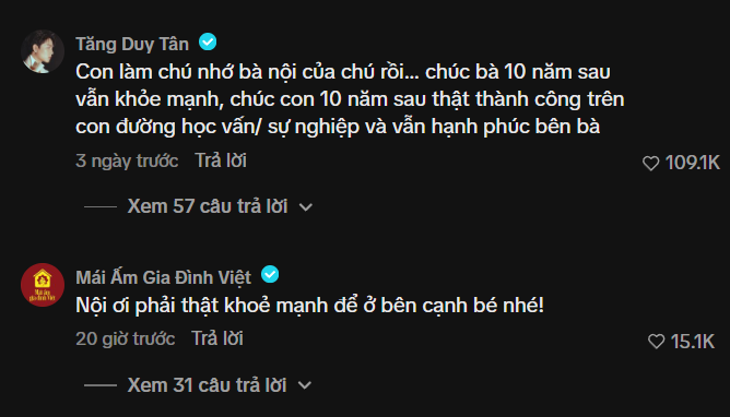 Nam sinh gây sốt với video "gửi bản thân 10 năm sau" cùng bà nội, nhiều sao Việt gửi lời chúc - 2