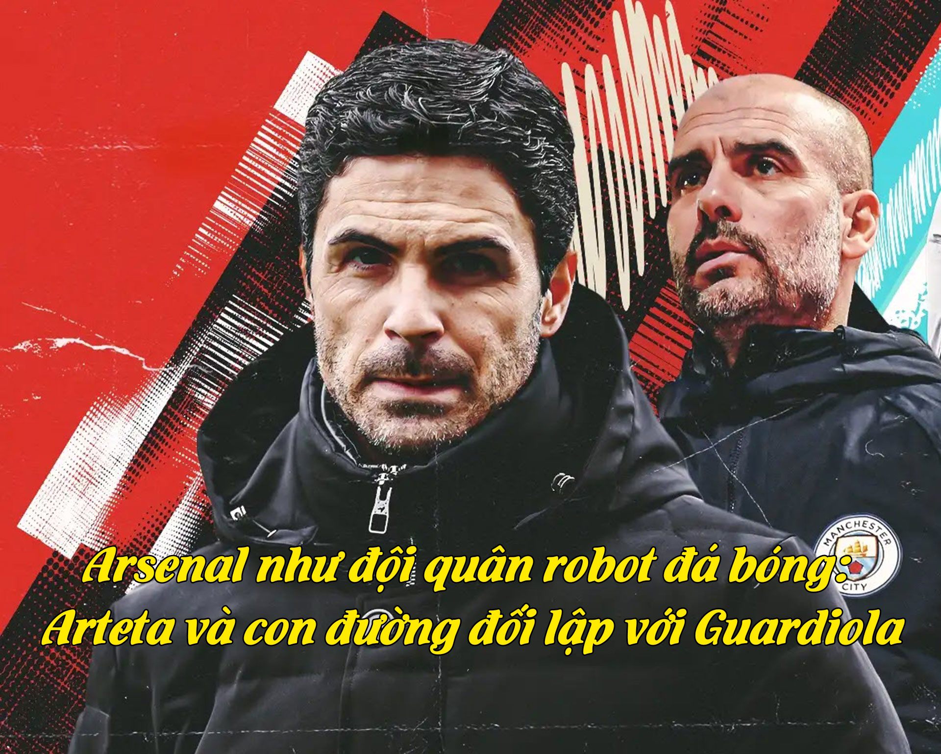 Arsenal như đội quân robot đá bóng: Arteta và con đường đối lập với Guardiola - 1