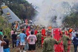 Tai nạn máy bay quân sự thảm khốc ở Colombia