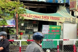 Nhân chứng bàng hoàng kể lại vụ cháy quán chay khiến hai mẹ con tử vong