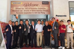CEO toàn cầu và phái đoàn cấp cao Panasonic thăm Điện Máy Chợ Lớn: Cột mốc chiến lược nâng tầm gia đình Việt