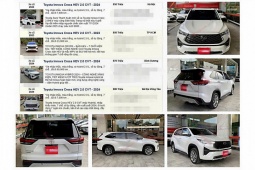 Innova Cross HEV "lướt" giá ra sao sau hơn 2 năm ra mắt tại Việt Nam?