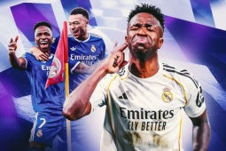 Vinicius thức tỉnh, ứng viên Quả bóng vàng khiến cả châu Âu khiếp sợ