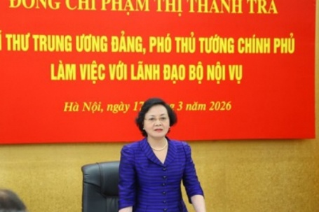 Phó Thủ tướng Phạm Thị Thanh Trà chỉ đạo về tăng lương cơ sở cho công chức, viên chức