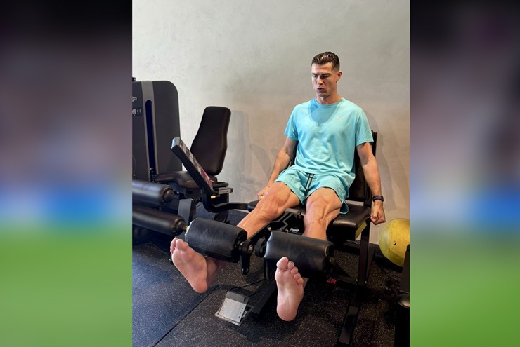 Cristiano Ronaldo mới đây đã chia sẻ trên mạng xã hội X về tình hình chấn thương