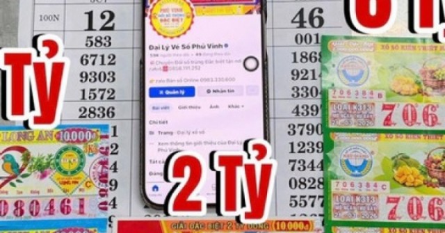 Lộ diện 4 đại lý liên tục đổi thưởng giải độc đắc xổ số miền Nam