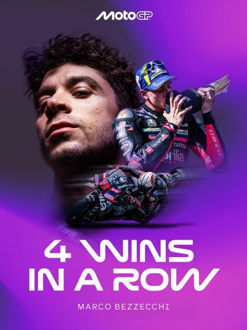 Bezzecchi lập kỷ lục mới cho Aprilia với 4 chiến thắng liên tiếp